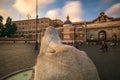 People's Square, Rome, Italy Royalty Free Stock Photo