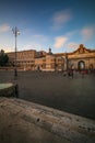 People's Square, Rome, Italy Royalty Free Stock Photo