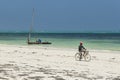 People on Zanzibar beach