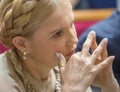 Peoples deputy of Ukraine Yulia Timoshenko Royalty Free Stock Photo