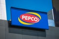 Pepco discount stores logo on the building