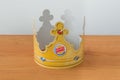 Peper crown with Burger King logo.