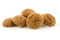 Pepernoten (ginger nuts) in closeup Royalty Free Stock Photo