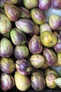 Pepinos melon in a market stall