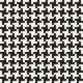 Pepita seamless pattern. Houndstooth print. Vector illustration. Royalty Free Stock Photo