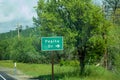 Pepito Drive Road Sign in Central California