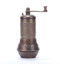 Pepper or coffee grinder isolated on a white