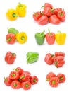 Pepper collection Royalty Free Stock Photo