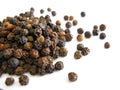 Pepper grains Royalty Free Stock Photo