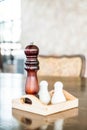 Pepper grinder and saltshaker