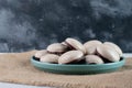 Pepper nuts, traditional german christmas sweets, nuremberg gingerbread