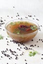 Pepper Rasam from South India. Royalty Free Stock Photo