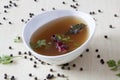 Pepper Rasam from South India. Royalty Free Stock Photo