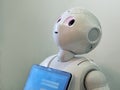 Pepper by SoftBank Robotics is the first humanoid assistant for better customer experience