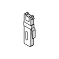 pepper spray isometric icon vector illustration Royalty Free Stock Photo