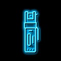 pepper spray neon glow icon illustration Royalty Free Stock Photo