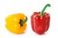 Pepper on white background Royalty Free Stock Photo