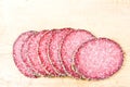 Peppered salami