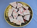 Peppermint Almond Bark Ready for a Party