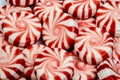 Peppermint candy spirals Royalty Free Stock Photo
