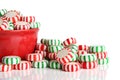 Peppermint Christmas candy Royalty Free Stock Photo