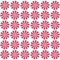 Peppermint cream candies background. Spiral red and white repeated form. Sweet shop design