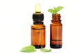 Peppermint oil Royalty Free Stock Photo