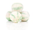 Peppermint olorful candies