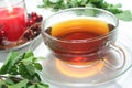 Peppermint tea Royalty Free Stock Photo
