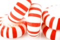 Peppermints on a white background Royalty Free Stock Photo