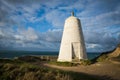 The Pepperpot daymark at Portreath , Cornwall, UK