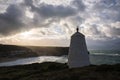 The Pepperpot daymark at Portreath , Cornwall, UK