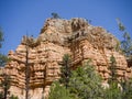Pepperpot Rocks in Red Canyon National Park, Utah, USA Royalty Free Stock Photo