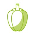 Peppers fresh vegetable icon