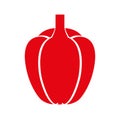 Peppers fresh vegetable icon