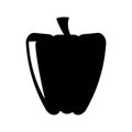 peppers fresh vegetable isolated icon