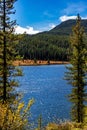 Peppers Lake Provincial Recreaction Area Clearwater County Alberta Canada Royalty Free Stock Photo