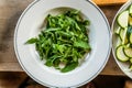 Pepperwort on plate