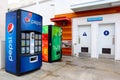 Pepsi and Bubly Vending Machines