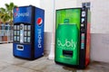 Pepsi and Bubly Vending Machines