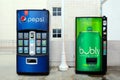 Pepsi and Bubly Vending Machines