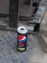 Pepsi on the floor