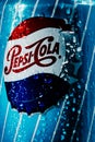 Pepsi Jar Details close to you Royalty Free Stock Photo