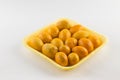 Pequi. Brazilian Fruit of Cerrado Royalty Free Stock Photo