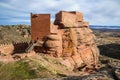 Peracence castle, Teruel, Aragon, Spain Royalty Free Stock Photo