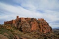 Peracence castle, Teruel, Aragon, Spain Royalty Free Stock Photo