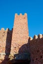 Peracense castle in Teruel Royalty Free Stock Photo