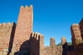 Peracense castle in Teruel Royalty Free Stock Photo