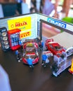 Custom Model Car Toyota Supra in a workshop by Hot Wheels, Hot Wheels Made In Malaysia