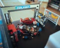 Custom Model Car Toyota Supra in a workshop by Hot Wheels, Hot Wheels Made In Malaysia